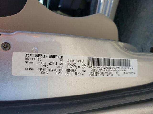 Zdjęcie 10 z aukcji – 2011 CHRYSLER TOWN & COU z VIN 2A4RR8DG3BR656070