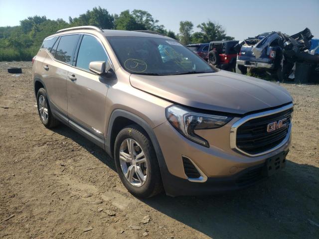 GMC TERRAIN SL 2018 with VIN 3GKALMEV8JL214931 - Photo from auction