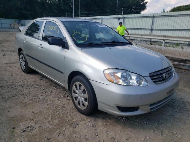 TOYOTA COROLLA 2003 with VIN JTDBR32E030005275 - Photo from auction