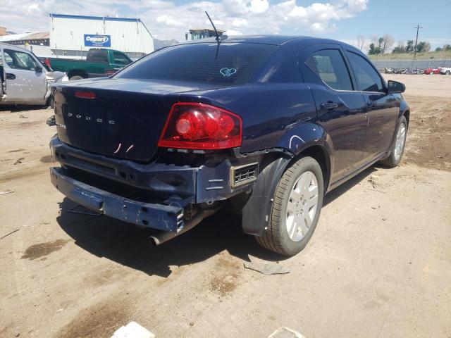 Photo 4 from auction – 2013 DODGE AVENGER SE with VIN 1C3CDZAB4DN654115