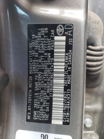 Photo 10 from auction – 2019 TOYOTA COROLLA L with VIN 2T1BURHEXKC174216