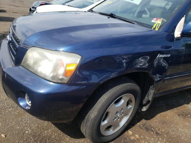 Photo 9 from auction – 2005 TOYOTA HIGHLANDER with VIN JTEEP21AX50124316