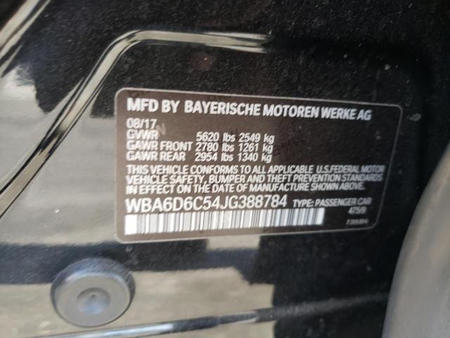 Photo 10 from auction – 2018 BMW ALPINA B6 with VIN WBA6D6C54JG388784
