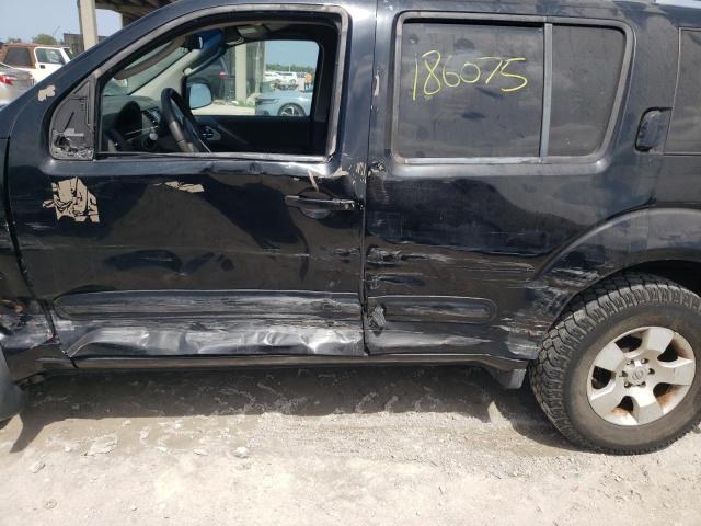 Photo 9 from auction – 2005 NISSAN PATHFINDER with VIN 5N1AR18U75C769104