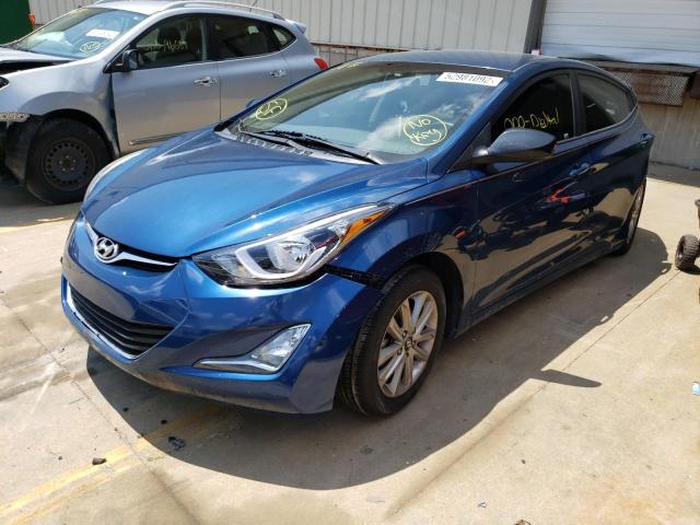 Photo 2 from auction – 2014 HYUNDAI ELANTRA SE with VIN KMHDH4AEXEU095836