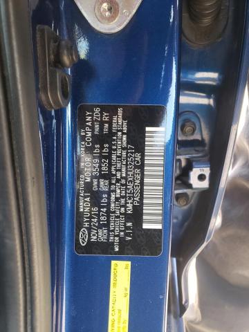 Photo 10 from auction – 2017 HYUNDAI ACCENT SE with VIN KMHCT5AEXHU325217