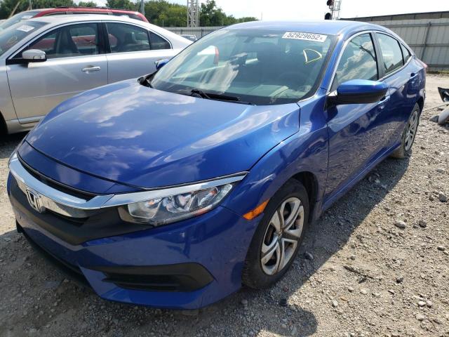 Photo 2 from auction – 2017 HONDA CIVIC LX with VIN 19XFC2F56HE016917