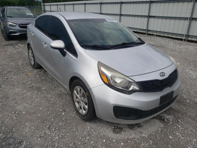 KIA RIO LX 2013 with VIN KNADM4A36D6124473 - Photo from auction