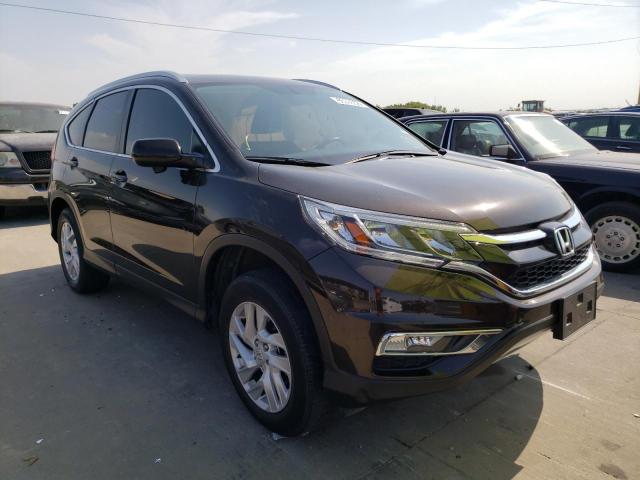 HONDA CR-V EXL 2015 with VIN 2HKRM4H76FH613367 - Photo from auction