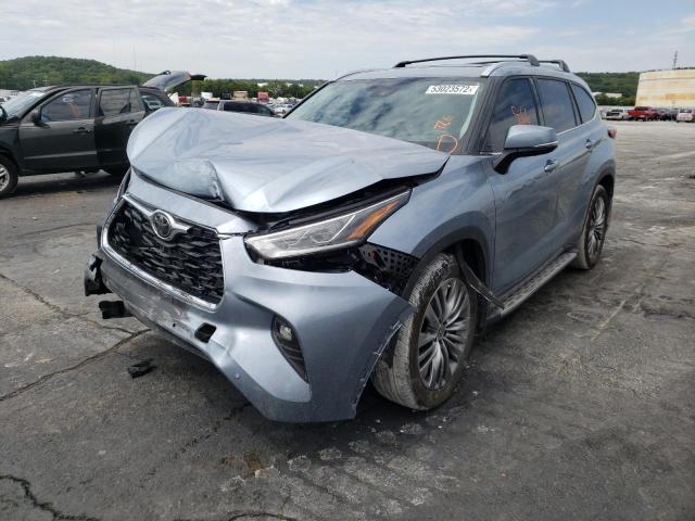 Photo 2 from auction – 2021 TOYOTA HIGHLANDER with VIN 5TDFZRBH7MS156448