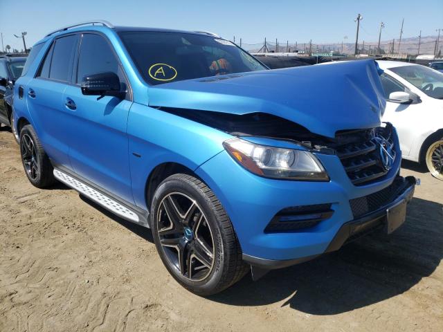 MERCEDES-BENZ ML 350 BLU 2012 with VIN 4JGDA2EB3CA095328 - Photo from auction