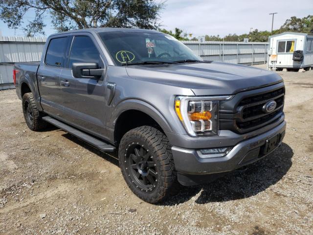 Photo 1 from auction – 2021 FORD F150 SUPER with VIN 1FTFW1E87MFA90358