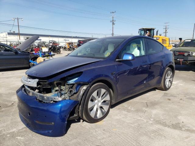 Photo 2 from auction – 2021 TESLA MODEL Y with VIN 5YJYGDED5MF163221