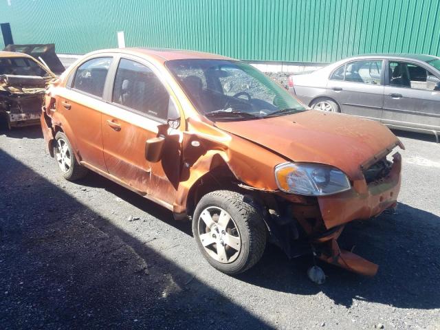 CHEVROLET AVEO LT 2008 with VIN KL1TG55648B066318 - Photo from auction