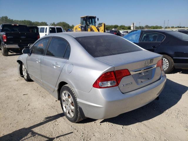 Photo 3 from auction – 2009 HONDA CIVIC LX with VIN 19XFA16549E033698
