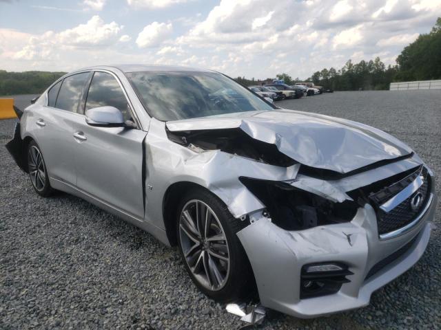 INFINITI Q50 BASE 2015 with VIN JN1BV7AP1FM341409 - Photo from auction