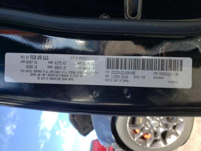 Photo 10 from auction – 2018 DODGE CHARGER GT with VIN 2C3CDXJG2JH201485