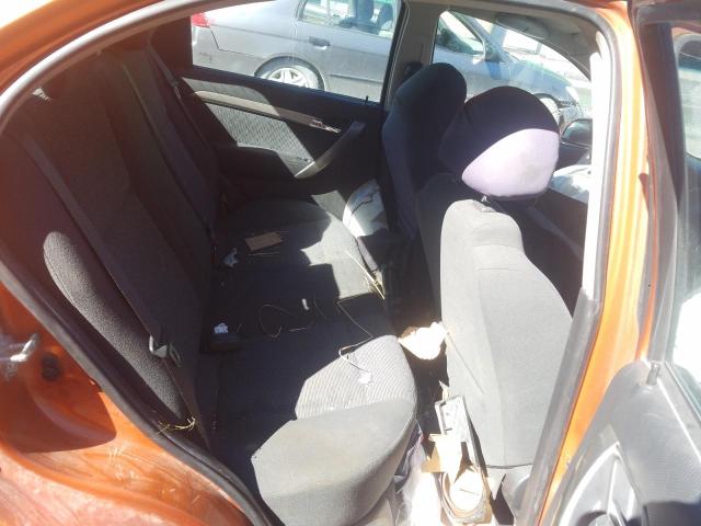 Photo 6 from auction – 2008 CHEVROLET AVEO LT with VIN KL1TG55648B066318