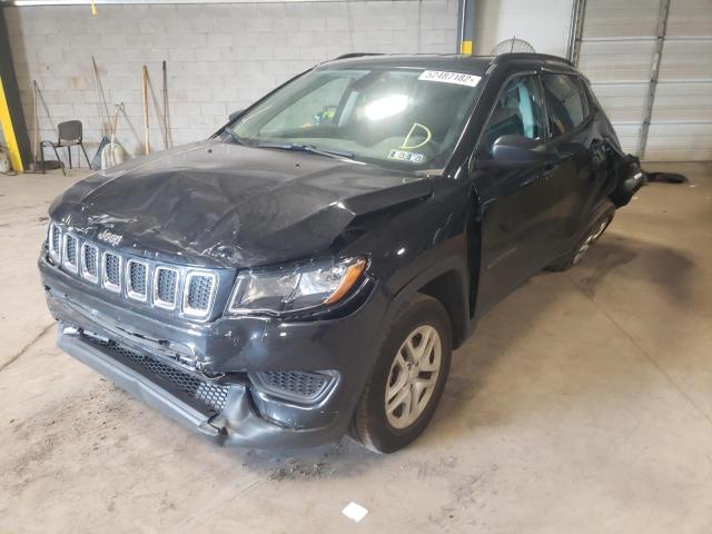 Photo 2 from auction – 2021 JEEP COMPASS SP with VIN 3C4NJDAB9MT552180