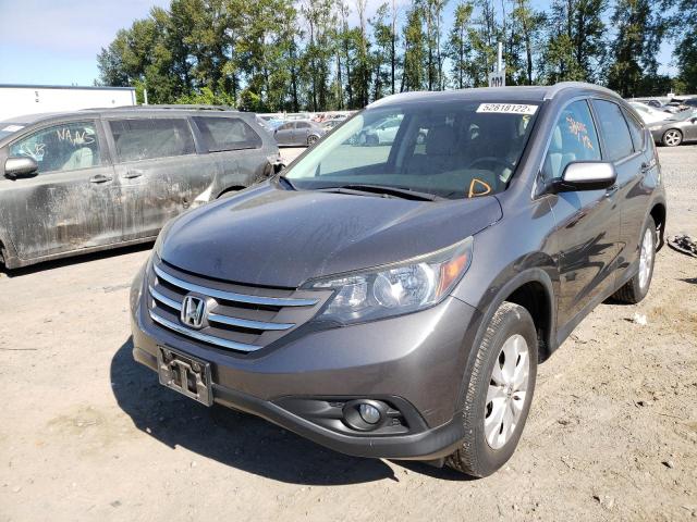 Photo 2 from auction – 2014 HONDA CR-V EXL with VIN 2HKRM4H79EH683475