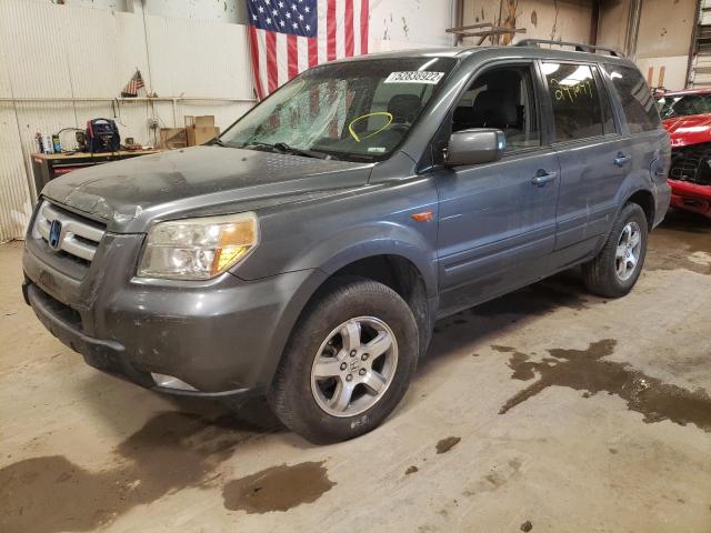 Photo 2 from auction – 2007 HONDA PILOT EXL with VIN 2HKYF18787H501384