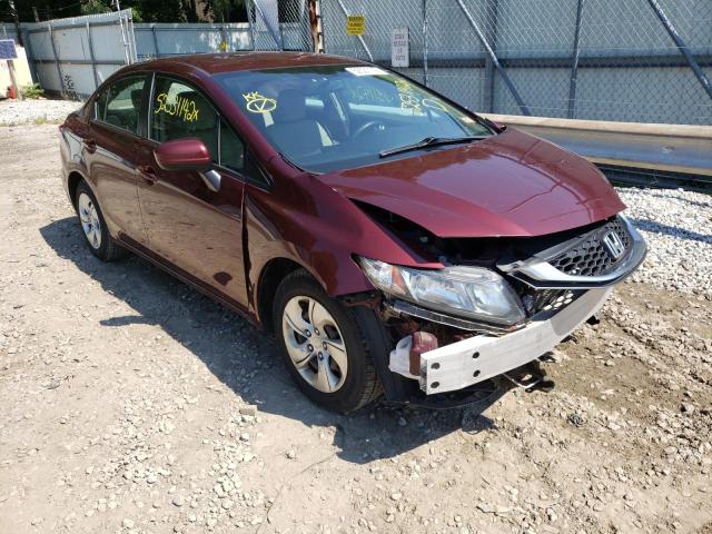 HONDA CIVIC LX 2015 with VIN 2HGFB2F54FH505922 - Photo from auction