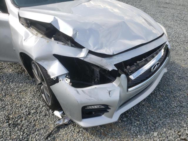 Photo 9 from auction – 2015 INFINITI Q50 BASE with VIN JN1BV7AP1FM341409