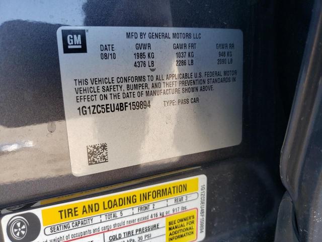 Photo 10 from auction – 2011 CHEVROLET MALIBU 1LT with VIN 1G1ZC5EU4BF159894