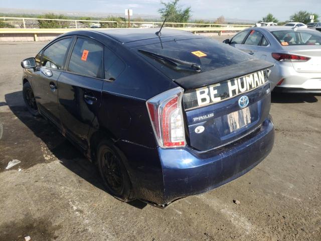 Photo 3 from auction – 2013 TOYOTA PRIUS with VIN JTDKN3DU8D1636884