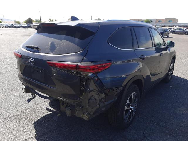 Photo 4 from auction – 2021 TOYOTA HIGHLANDER with VIN 5TDGZRBH2MS056827