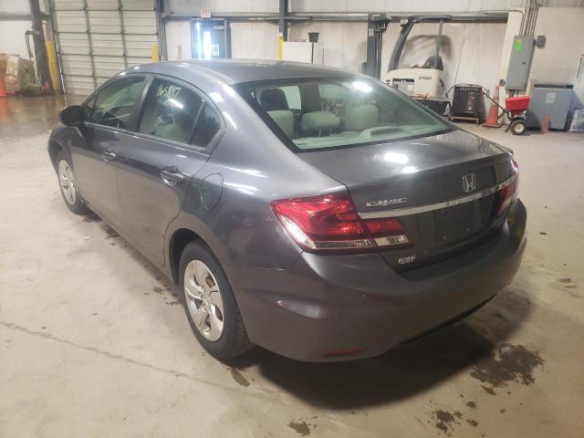Photo 3 from auction – 2013 HONDA CIVIC LX with VIN 19XFB2F5XDE255917
