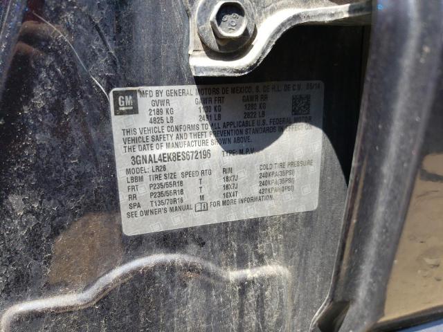 Photo 10 from auction – 2014 CHEVROLET CAPTIVA LT with VIN 3GNAL4EK8ES672196