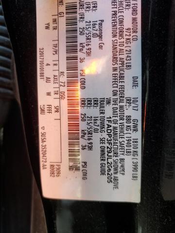 Photo 10 from auction – 2018 FORD FOCUS SE with VIN 1FADP3F29JL206205