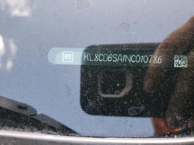 Photo 10 from auction – 2022 CHEVROLET SPARK 1LT with VIN KL8CD6SA1NC010786