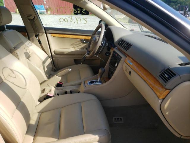 Photo 5 from auction – 2008 AUDI A4 2.0T QU with VIN WAUDF78E38A058776