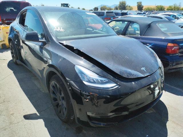 TESLA MODEL Y 2021 with VIN 5YJYGDEE6MF161292 - Photo from auction