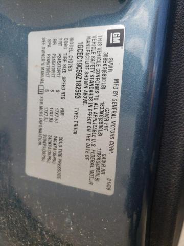 Photo 10 from auction – 2009 CHEVROLET SILVERADO with VIN 1GCEC19C59Z182593
