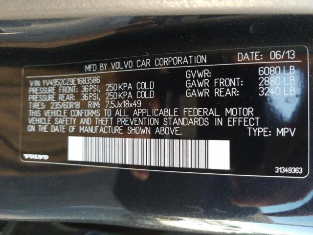 Photo 10 from auction – 2014 VOLVO XC90 3.2 with VIN YV4952CZ9E1683586