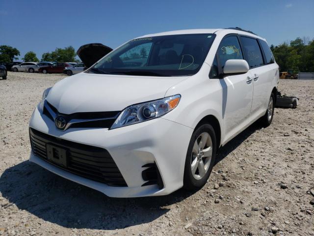 Photo 2 from auction – 2020 TOYOTA SIENNA LE with VIN 5TDKZ3DC3LS035430