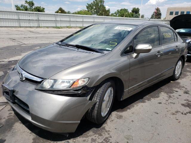 Photo 2 from auction – 2007 HONDA CIVIC HYBR with VIN JHMFA36267S006285