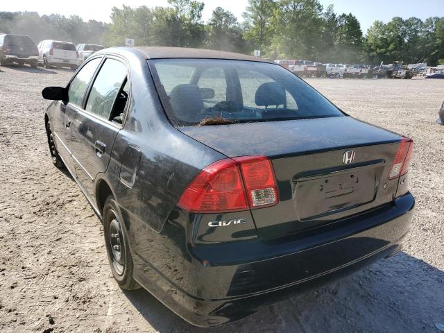 Photo 3 from auction – 2005 HONDA CIVIC LX with VIN 2HGES16675H609415