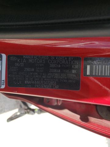 Photo 10 from auction – 2014 KIA FORTE LX with VIN KNAFK4A67E5072853