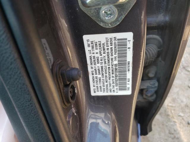 Photo 10 from auction – 2015 HONDA CIVIC EX with VIN 19XFB2F80FE098105