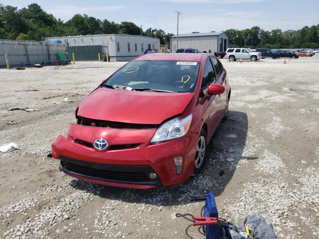 Photo 2 from auction – 2015 TOYOTA PRIUS with VIN JTDKN3DU4F0470534