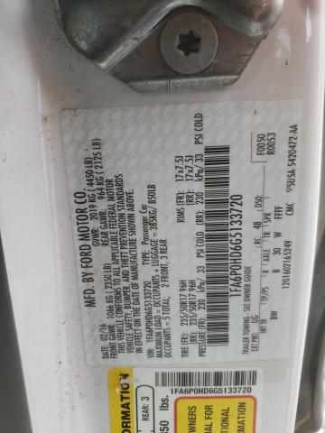 Photo 10 from auction – 2016 FORD FUSION SE with VIN 1FA6P0HD6G5133720