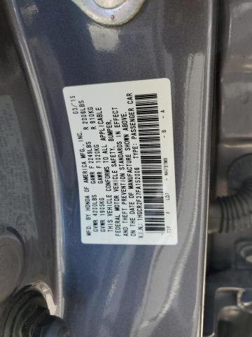 Photo 10 from auction – 2015 HONDA ACCORD LX with VIN 1HGCR2F37FA152006