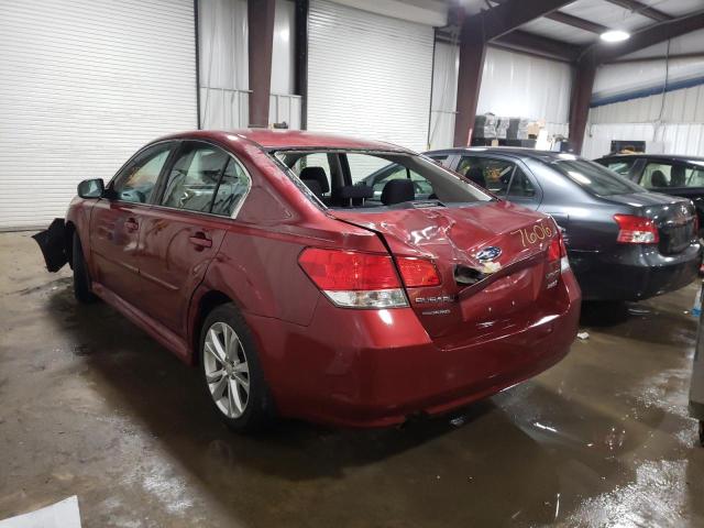 Photo 3 from auction – 2014 SUBARU LEGACY 2.5 with VIN 4S3BMBA68E3037606