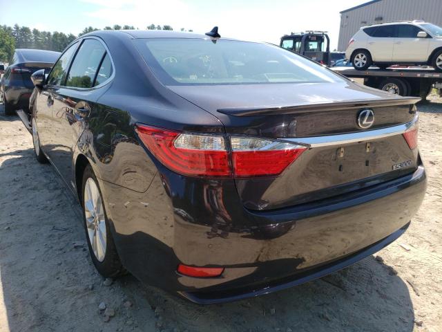 Photo 3 from auction – 2014 LEXUS ES 300H with VIN JTHBW1GGXE2048549