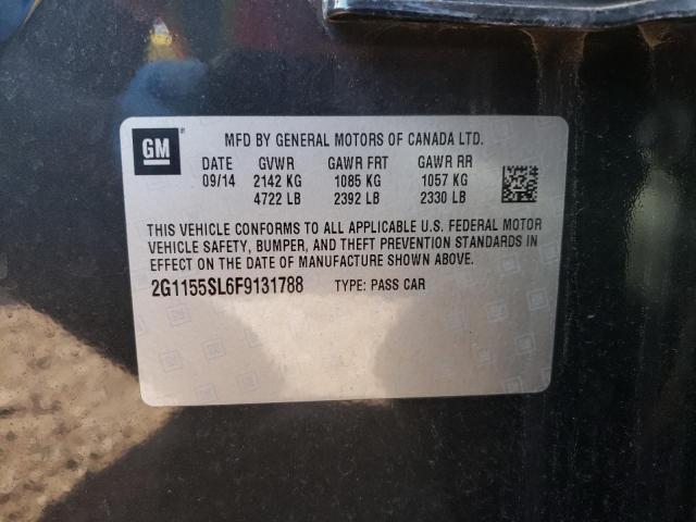 Photo 10 from auction – 2015 CHEVROLET IMPALA LTZ with VIN 2G1155SL6F9131788