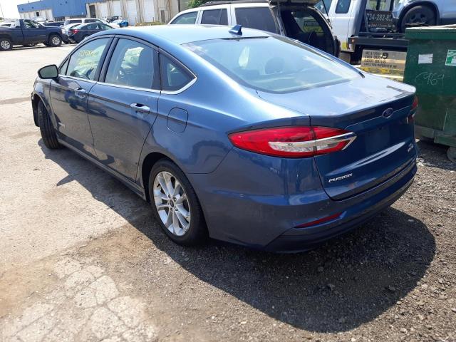 Photo 3 from auction – 2019 FORD FUSION SE with VIN 3FA6P0LU8KR166831